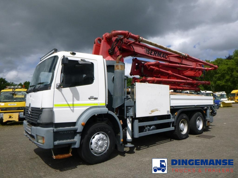 Mercedes-Benz Atego 6x4 Sermac SCL120 concrete pump - Bomba de hormigón: foto 1 Mercedes-Benz Atego 6x4 Sermac SCL120 concrete pump - Bomba de hormigón: foto 1