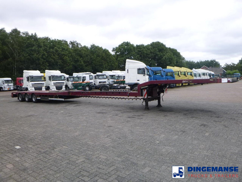 Nooteboom 3-axle semi-lowbed trailer extendable 14.5 m + ramps - Semirremolque góndola rebajadas: foto 2 Nooteboom 3-axle semi-lowbed trailer extendable 14.5 m + ramps - Semirremolque góndola rebajadas: foto 2