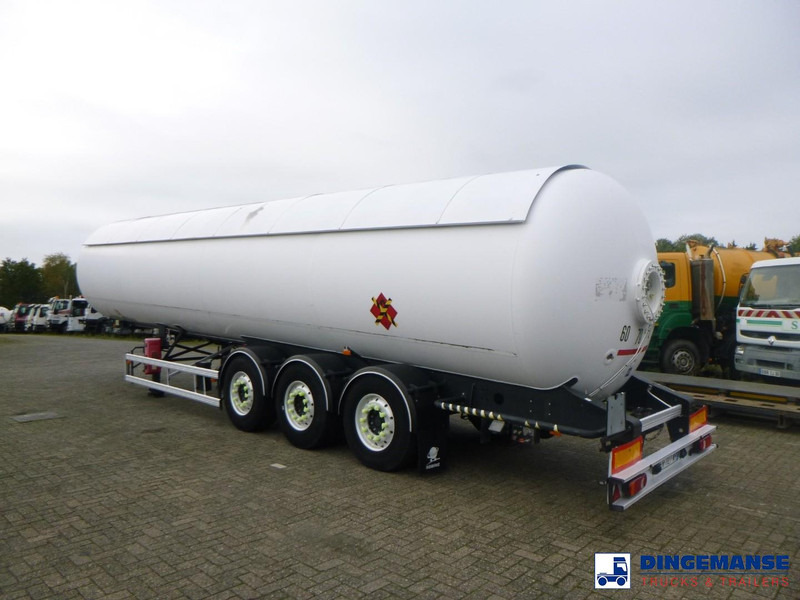 ROBINE Gas tank steel 51.5 m3 / 1 comp - Remolque cisterna: foto 3 ROBINE Gas tank steel 51.5 m3 / 1 comp - Remolque cisterna: foto 3