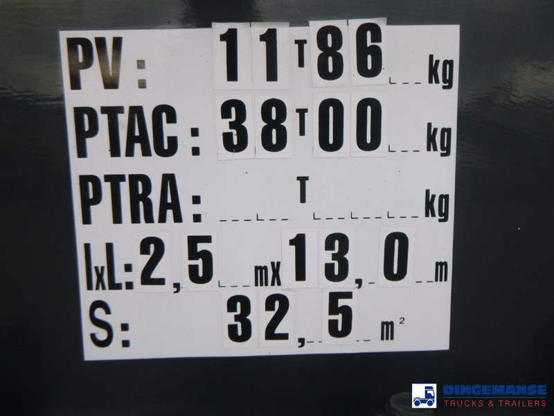 Semirremolque cisterna ROBINE Gas tank steel 51.5 m3 / 1 comp: foto 17