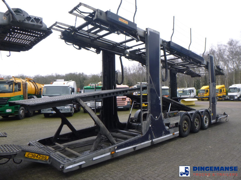 Camión portavehículos Scania P 410 6x2 RHD Rolfo car transporter: foto 9