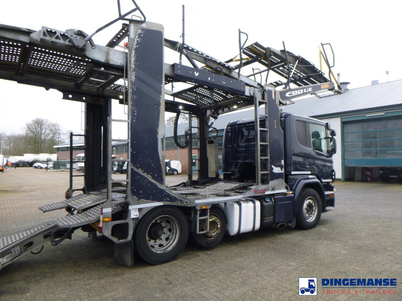 Camión portavehículos Scania P 410 6x2 RHD Rolfo car transporter: foto 6