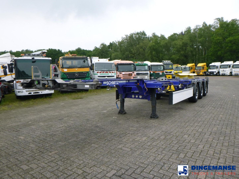 Schmitz Cargobull 3-axle container trailer 20-30-40-45 ft - Semirremolque portacontenedore/ Intercambiable: foto 1 Schmitz Cargobull 3-axle container trailer 20-30-40-45 ft - Semirremolque portacontenedore/ Intercambiable: foto 1