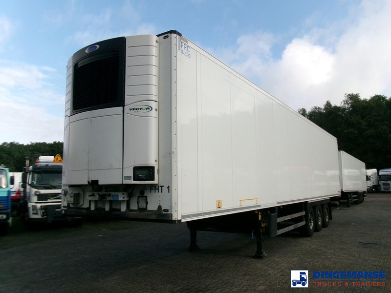 Schmitz Cargobull Frigo trailer + Carrier Vector 1550 - Semirremolque frigorífico: foto 1 Schmitz Cargobull Frigo trailer + Carrier Vector 1550 - Semirremolque frigorífico: foto 1