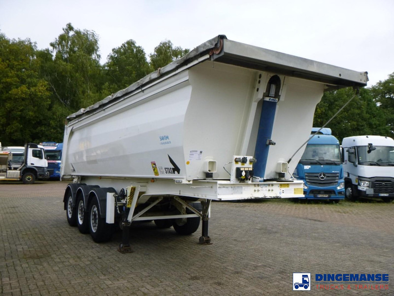 Stas Tipper trailer alu 25.5 m3 + tarpaulin - Semirremolque volquete: foto 2 Stas Tipper trailer alu 25.5 m3 + tarpaulin - Semirremolque volquete: foto 2