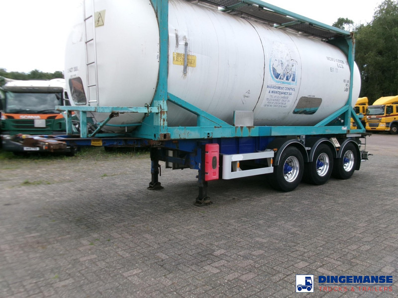 Van Hool 3-axle container trailer + ADR - Semirremolque cisterna: foto 1 Van Hool 3-axle container trailer + ADR - Semirremolque cisterna: foto 1