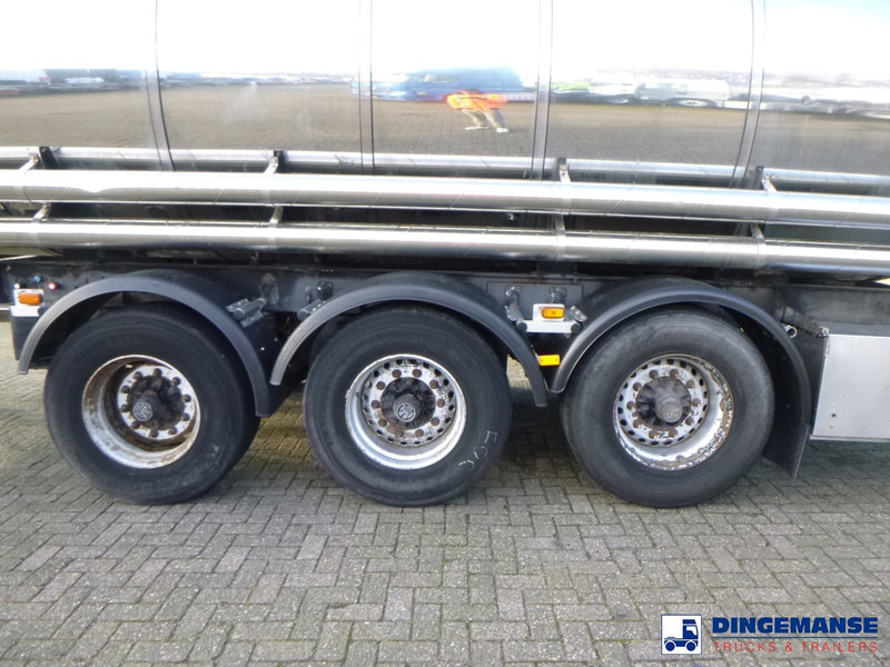 Van Hool Chemical tank inox 30 m3 / 1 comp - Remolque cisterna: foto 5 Van Hool Chemical tank inox 30 m3 / 1 comp - Remolque cisterna: foto 5