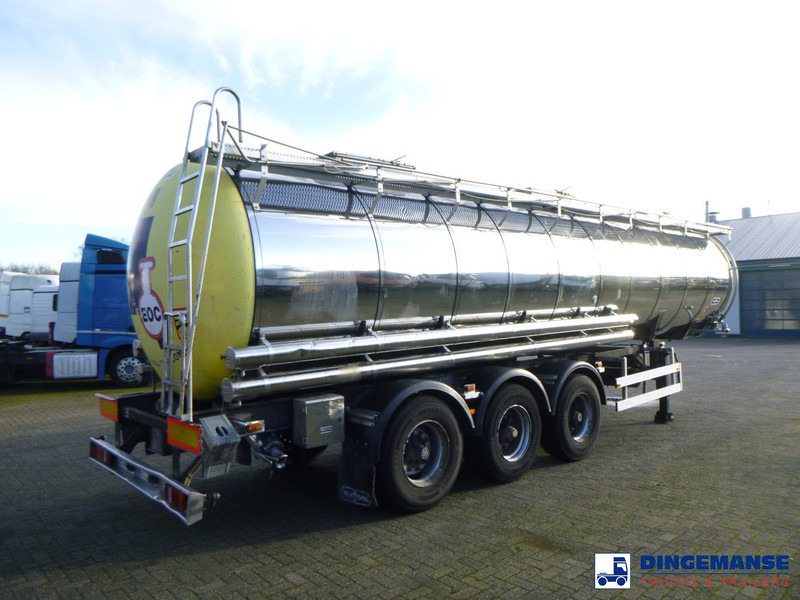 Van Hool Chemical tank inox 30 m3 / 1 comp - Remolque cisterna: foto 4 Van Hool Chemical tank inox 30 m3 / 1 comp - Remolque cisterna: foto 4