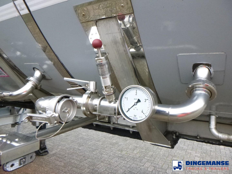 Leasing de Van Hool Food tank inox 62 m3 / 3 comp Van Hool Food tank inox 62 m3 / 3 comp: foto 13