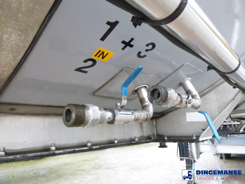 Leasing de Van Hool Food tank inox 62 m3 / 3 comp Van Hool Food tank inox 62 m3 / 3 comp: foto 11