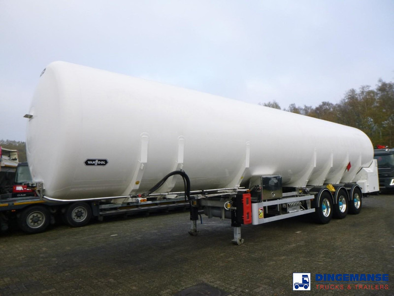 Van Hool LNG tank inox 58.6 m3 / 1 comp R10,4BN - Semirremolque cisterna: foto 1 Van Hool LNG tank inox 58.6 m3 / 1 comp R10,4BN - Semirremolque cisterna: foto 1