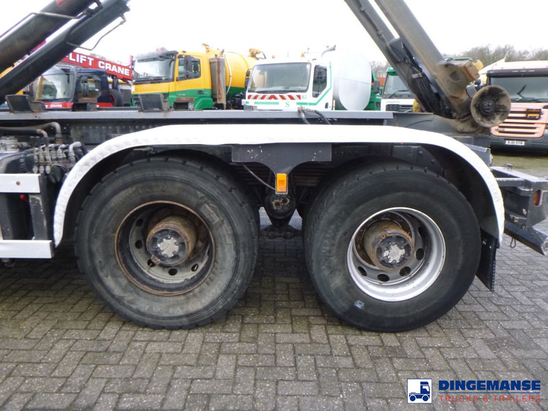 Camión multibasculante Volvo FM12 380 6x4 Euro 2 Hiab Multilift container hook 21 t: foto 6