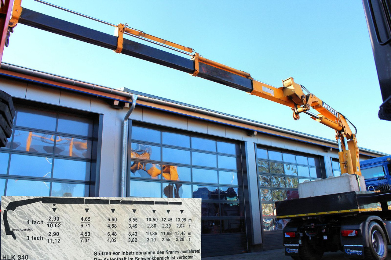 MAN TGS 18.480 4x4 BLS SZM+Pritsche MKG HLK 340 Kran - Cabeza tractora: foto 5 MAN TGS 18.480 4x4 BLS SZM+Pritsche MKG HLK 340 Kran - Cabeza tractora: foto 5