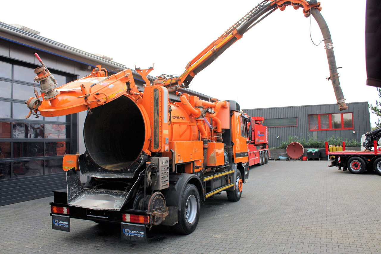 Mercedes-Benz Actros 1831 4x2 Hellmers 6,5m³ V2A INOX Kipper - Limpieza de alcantarillado: foto 5 Mercedes-Benz Actros 1831 4x2 Hellmers 6,5m³ V2A INOX Kipper - Limpieza de alcantarillado: foto 5