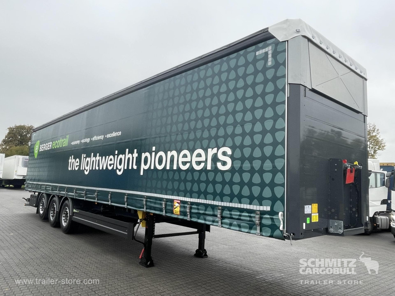 BERGER Auflieger Curtainsider Coil - Semirremolque lona: foto 1 BERGER Auflieger Curtainsider Coil - Semirremolque lona: foto 1