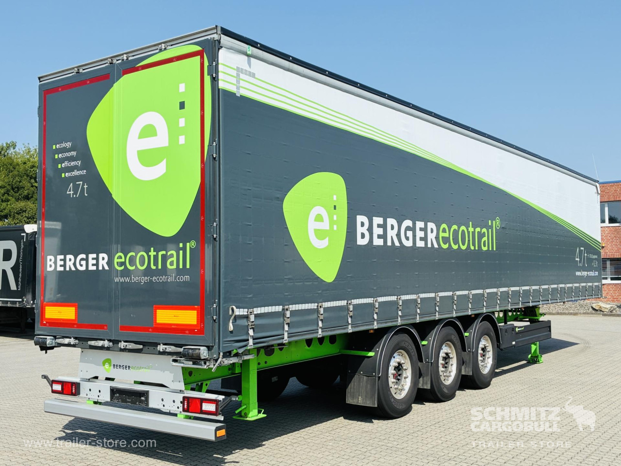 Semirremolque lona BERGER Auflieger Curtainsider Standard: foto 8