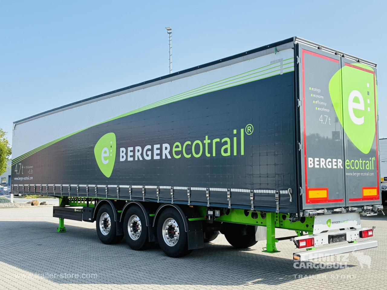 Semirremolque lona BERGER Auflieger Curtainsider Standard: foto 11