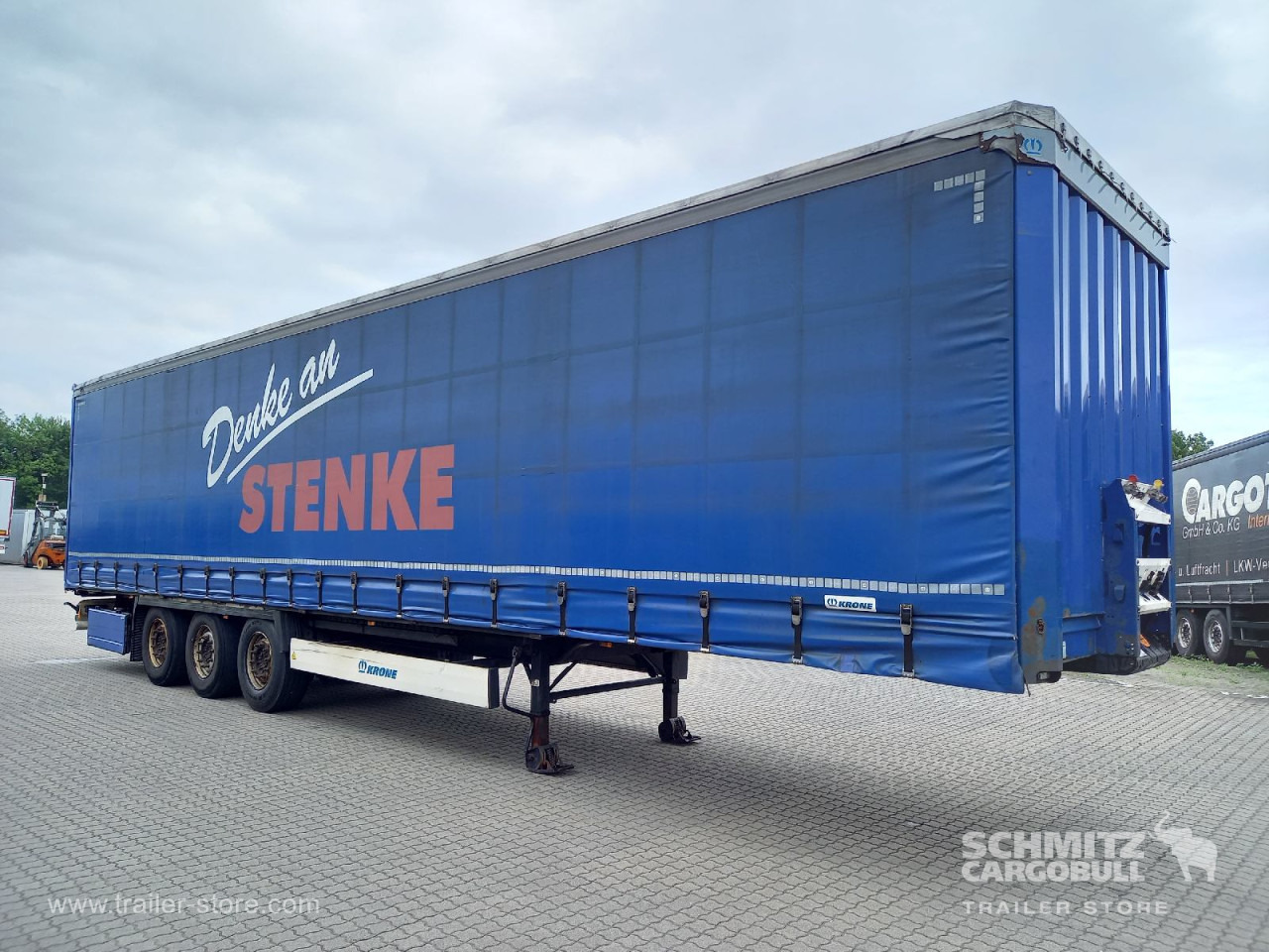 KRONE Auflieger Curtainsider Standard - Semirremolque lona: foto 1 KRONE Auflieger Curtainsider Standard - Semirremolque lona: foto 1