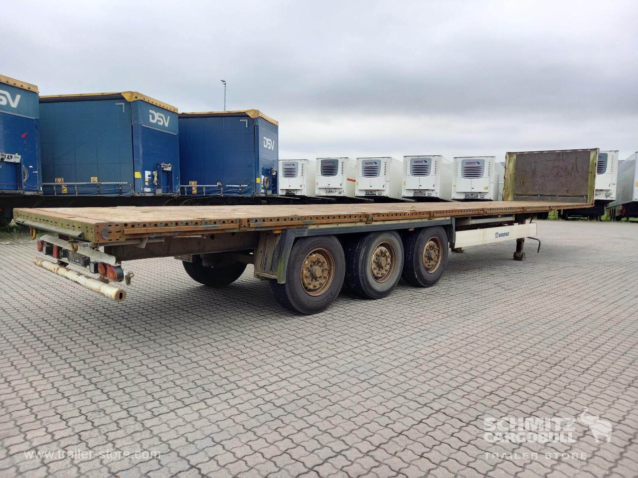 Semirremolque plataforma/ Caja abierta KRONE Auflieger Plateau Standard: foto 6 Semirremolque plataforma/ Caja abierta KRONE Auflieger Plateau Standard: foto 6