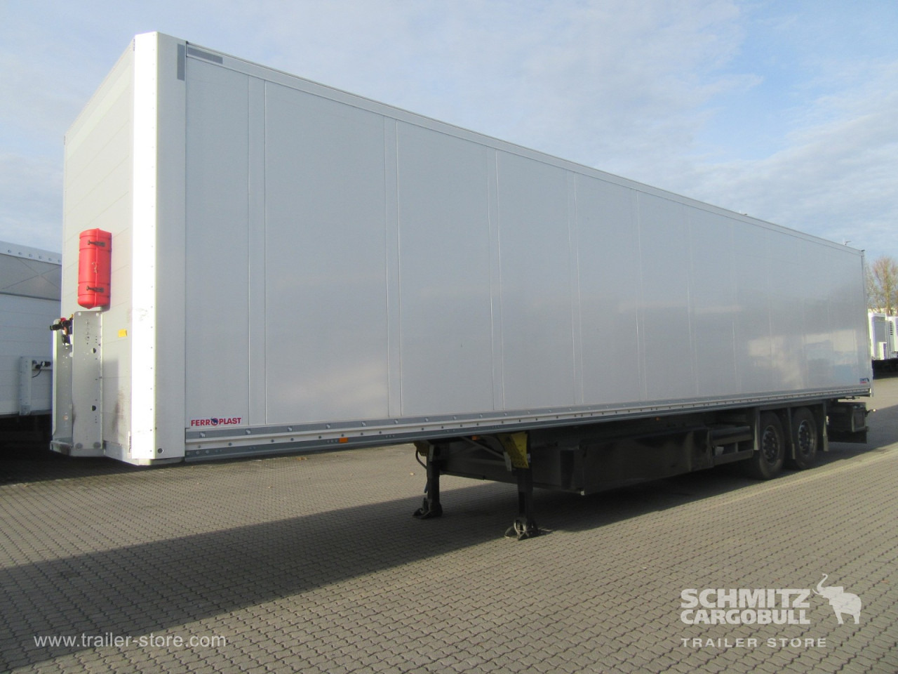 SCHMITZ Auflieger Trockenfrachtkoffer Standard - Semirremolque caja cerrada: foto 1 SCHMITZ Auflieger Trockenfrachtkoffer Standard - Semirremolque caja cerrada: foto 1