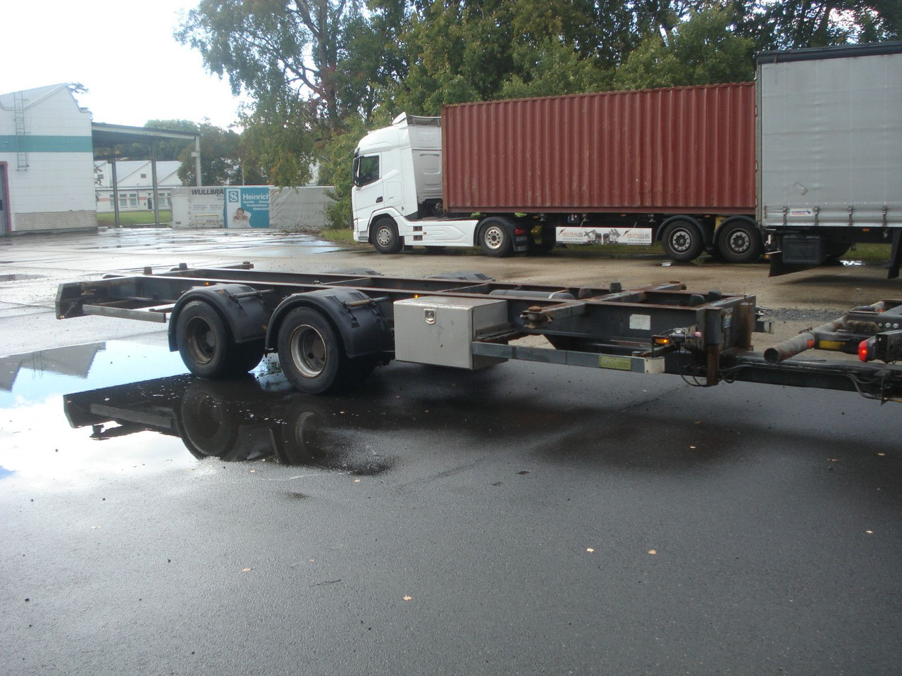 Krebs Jumbo Tandem für 7,82 WBs - Remolque portacontenedore/ Intercambiable: foto 5 Krebs Jumbo Tandem für 7,82 WBs - Remolque portacontenedore/ Intercambiable: foto 5