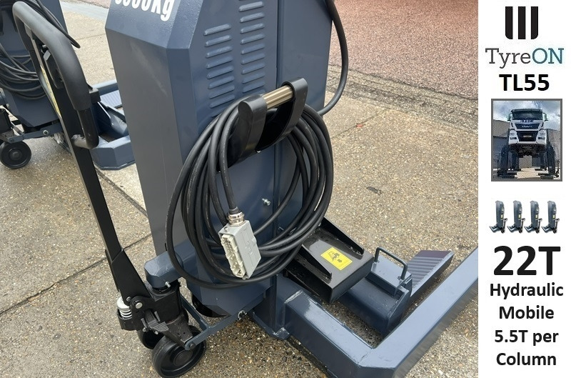 TL55-4 22T mobile truck lifts - wired - 400V - performance 3,0 kW per column - large display - liftig time <= 75 s - Equipo de taller: foto 3 TL55-4 22T mobile truck lifts - wired - 400V - performance 3,0 kW per column - large display - liftig time <= 75 s - Equipo de taller: foto 3