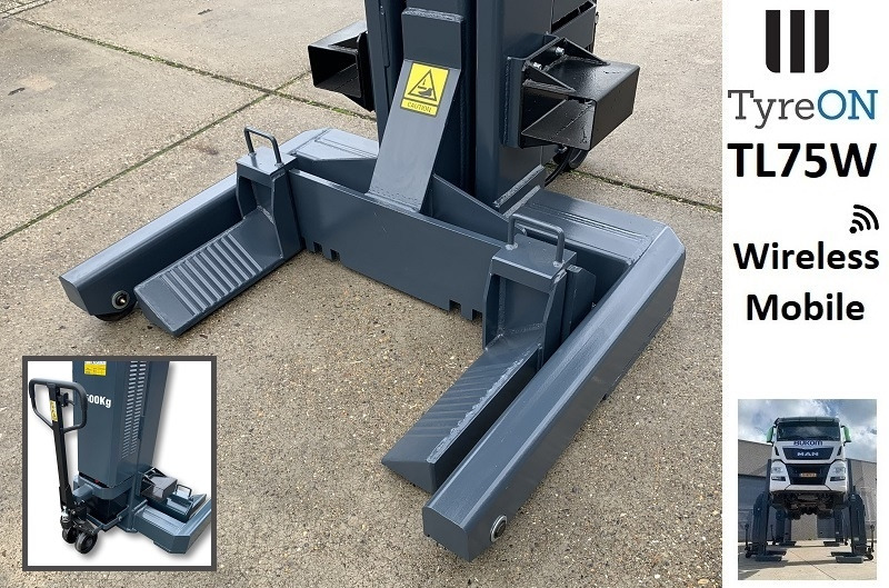 TL75W-4 30T Mobile truck lift - wireless - battery powered - Equipo de taller: foto 5 TL75W-4 30T Mobile truck lift - wireless - battery powered - Equipo de taller: foto 5