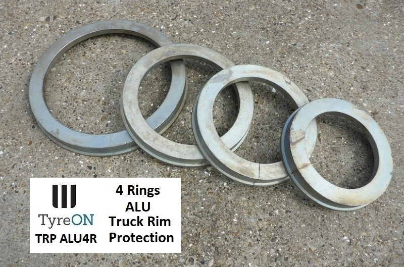 TRP ALU4R 4 pieces protection rings for aluminium / alloy truck rims - Ø175 mm - Ø201 mm - Ø220 mm - Ø220 mm - Equipo de taller: foto 4 TRP ALU4R 4 pieces protection rings for aluminium / alloy truck rims - Ø175 mm - Ø201 mm - Ø220 mm - Ø220 mm - Equipo de taller: foto 4