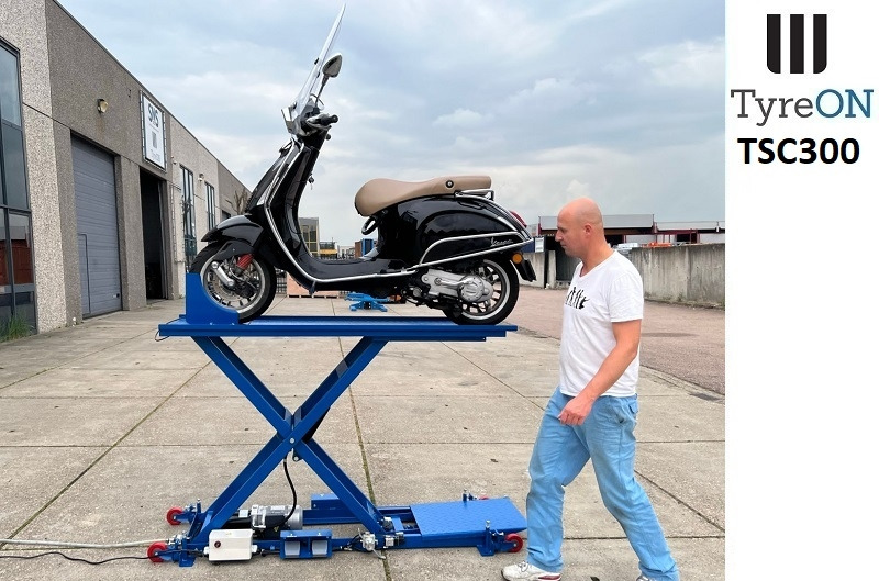 TSC300 scooter lift - mobile - Equipo de taller: foto 2 TSC300 scooter lift - mobile - Equipo de taller: foto 2