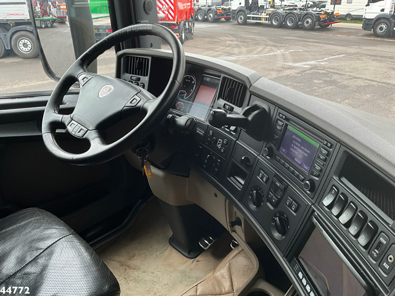 Cabeza tractora Scania R500 8x4 V8 Retarder Palfinger 53 Tonmeter laadkraan + Fly-Jib: foto 20