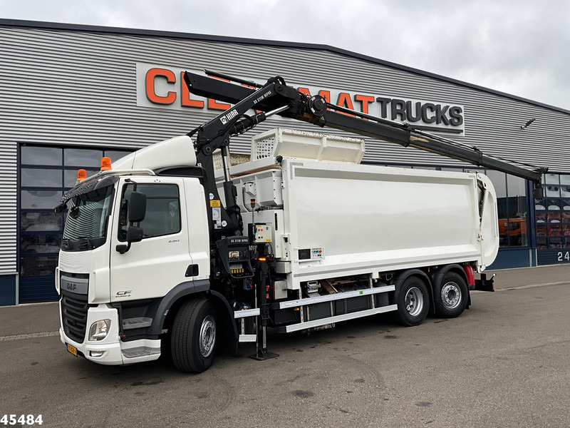 DAF FAN CF 290 Euro 6 Hiab 21 Tonmeter laadkraan - Camión de basura: foto 1 DAF FAN CF 290 Euro 6 Hiab 21 Tonmeter laadkraan - Camión de basura: foto 1