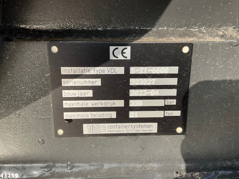 Camión multibasculante DAF FAN CF 430 VDL 21 Ton haakarmsysteem: foto 18