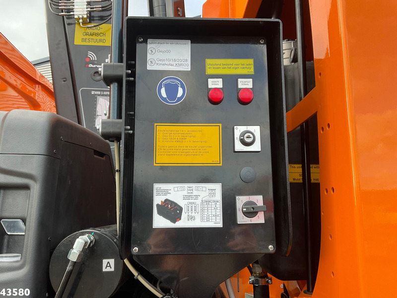 Camión de basura DAF FAN XD 340 Hiab 23 Tonmeter laadkraan + Welvaarts Weighing system: foto 11