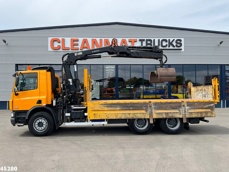 DAF FAT 75 CF 340 6x4 Manual Full steel Hiab 16 Tonmeter laadkraan - Camión volquete, Camión grúa: foto 5 DAF FAT 75 CF 340 6x4 Manual Full steel Hiab 16 Tonmeter laadkraan - Camión volquete, Camión grúa: foto 5