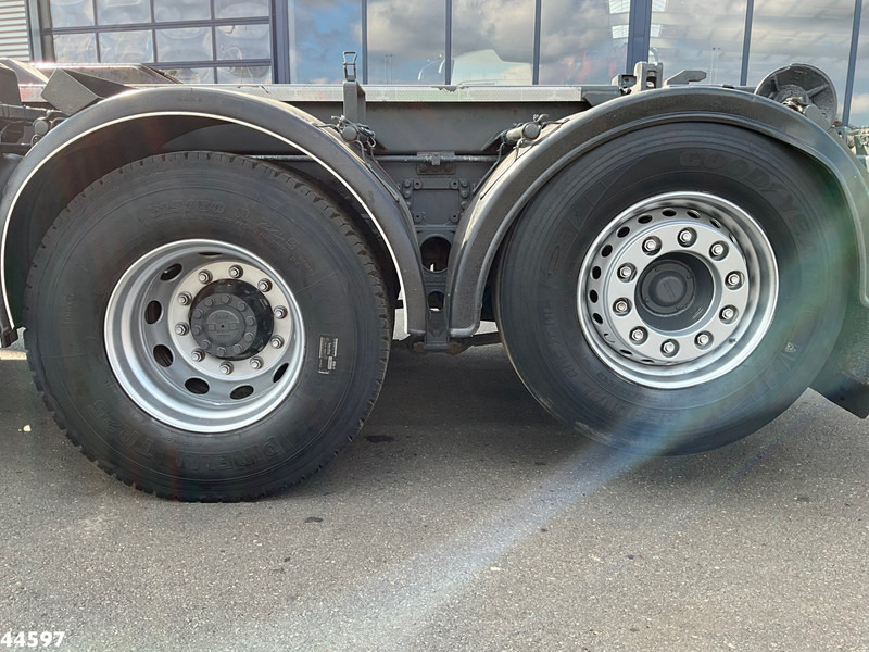 Camión multibasculante, Camión grúa DAF FAX 85 CF 360 8x2 Euro 5 Hiab 16 Tonmeter laadkraan: foto 12