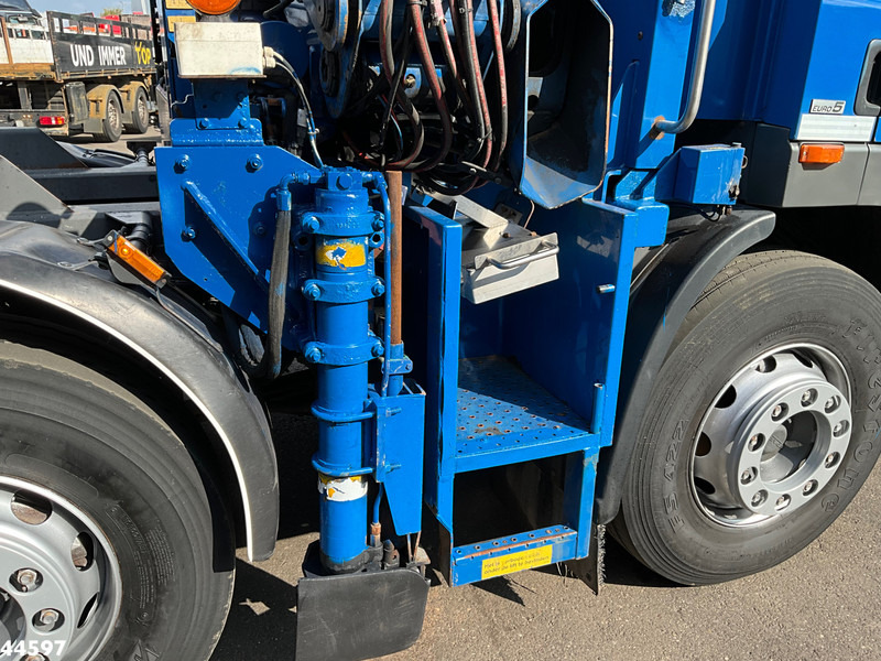 Camión multibasculante, Camión grúa DAF FAX 85 CF 360 8x2 Euro 5 Hiab 16 Tonmeter laadkraan: foto 8