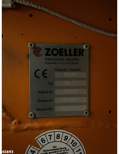 Camión de basura FUSO Canter 9C18 Euro 6 Zoeller 7m³ Just 176.158 km!: foto 16