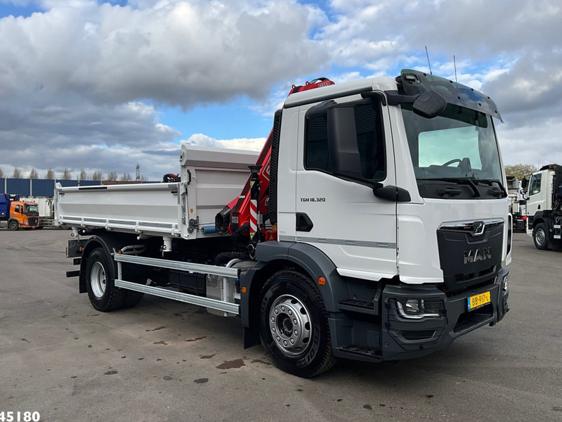 MAN TGM 18.320 Euro 6 Fassi 13 Tonmeter laadkraan NEW AND UNUSED! - Camión volquete: foto 4 MAN TGM 18.320 Euro 6 Fassi 13 Tonmeter laadkraan NEW AND UNUSED! - Camión volquete: foto 4