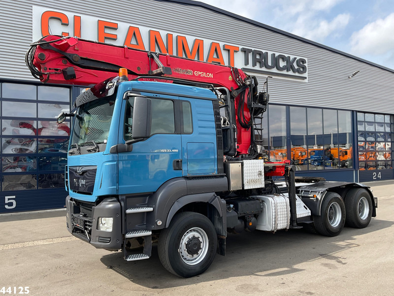 MAN TGS 33.480 6x6 Euro 6 Palfinger 27 Tonmeter boomkraan - Camión grúa: foto 2 MAN TGS 33.480 6x6 Euro 6 Palfinger 27 Tonmeter boomkraan - Camión grúa: foto 2