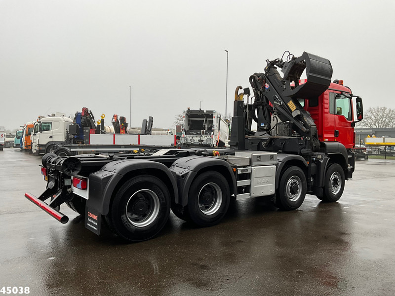 MAN TGS 35.400 8x6 Euro 6 HMF 16 Tonmeter Z-kraan - Camión multibasculante, Camión grúa: foto 4 MAN TGS 35.400 8x6 Euro 6 HMF 16 Tonmeter Z-kraan - Camión multibasculante, Camión grúa: foto 4