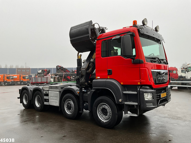 MAN TGS 35.400 8x6 Euro 6 HMF 16 Tonmeter Z-kraan - Camión multibasculante, Camión grúa: foto 3 MAN TGS 35.400 8x6 Euro 6 HMF 16 Tonmeter Z-kraan - Camión multibasculante, Camión grúa: foto 3