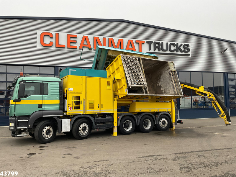 MAN TGS 35.480 10x4 RSP Tridem Saugbagger 10m³ - Limpieza de alcantarillado: foto 1 MAN TGS 35.480 10x4 RSP Tridem Saugbagger 10m³ - Limpieza de alcantarillado: foto 1