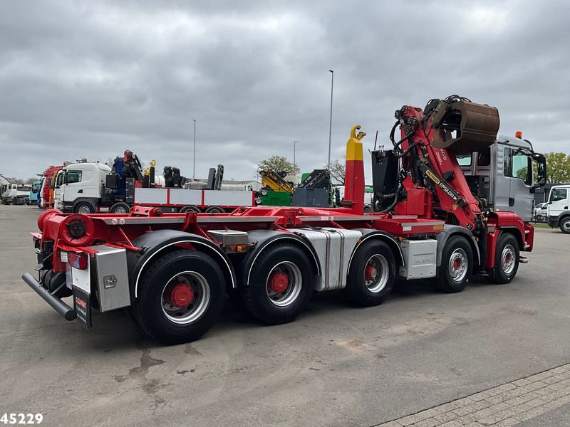 MAN TGS 41.440 10x4 Euro 6 Palfinger 17 Tonmeter Z-kraan - Camión multibasculante, Camión grúa: foto 4 MAN TGS 41.440 10x4 Euro 6 Palfinger 17 Tonmeter Z-kraan - Camión multibasculante, Camión grúa: foto 4