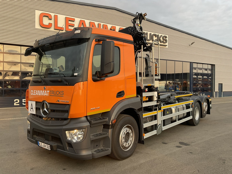 Mercedes-Benz Actros 2643 Euro 6 HMF 23 Tonmeter laadkraan - Camión multibasculante, Camión grúa: foto 2 Mercedes-Benz Actros 2643 Euro 6 HMF 23 Tonmeter laadkraan - Camión multibasculante, Camión grúa: foto 2