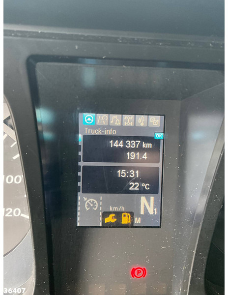 Camión de basura Mercedes-Benz Antos 2533 Euro 6 Zoeller 22m³ Just 144.337 km!: foto 19