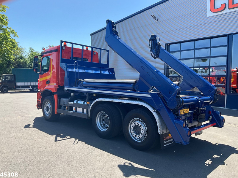 Mercedes-Benz Arocs 2536 Euro 6 Meiler 16 Ton's portaalarmsysteem - Camión portacontenedor de cadenas: foto 3 Mercedes-Benz Arocs 2536 Euro 6 Meiler 16 Ton's portaalarmsysteem - Camión portacontenedor de cadenas: foto 3