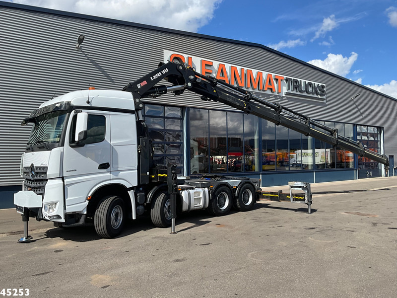 Mercedes-Benz Arocs 3253 8x4 Hiab 105 Tonmeter laadkraan - Camión grúa: foto 2 Mercedes-Benz Arocs 3253 8x4 Hiab 105 Tonmeter laadkraan - Camión grúa: foto 2