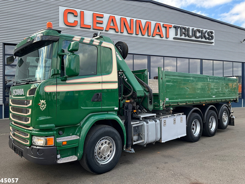 Scania G 490 8x4 Euro 6 Hiab 24 Tonmeter laadkraan - Camión volquete, Camión grúa: foto 4 Scania G 490 8x4 Euro 6 Hiab 24 Tonmeter laadkraan - Camión volquete, Camión grúa: foto 4