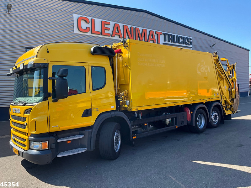 Scania P 280 Euro 6 Haller 25m³ - Camión de basura: foto 1 Scania P 280 Euro 6 Haller 25m³ - Camión de basura: foto 1