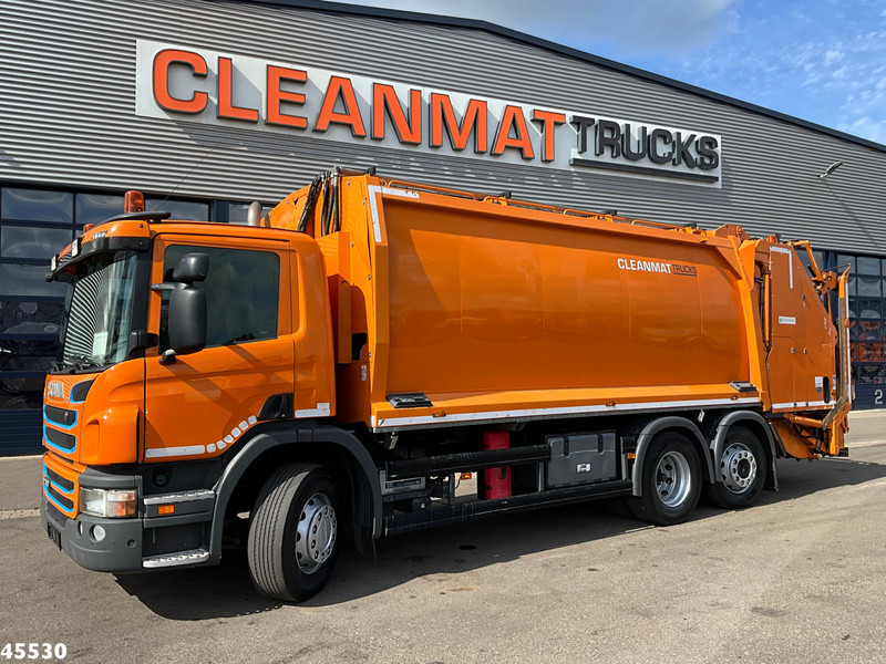 Scania P 320 Geesink 24m³ Welvaarts weighing system - Camión de basura: foto 1 Scania P 320 Geesink 24m³ Welvaarts weighing system - Camión de basura: foto 1